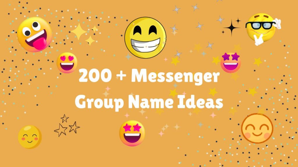 Messenger Group Name Ideas